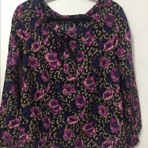 Mexx Long Sleeves Floral Blouse